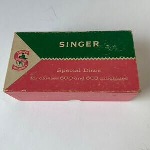 12 Singer Sewing Machine Special Discs For Class 600 & 603 Machines Vintage
